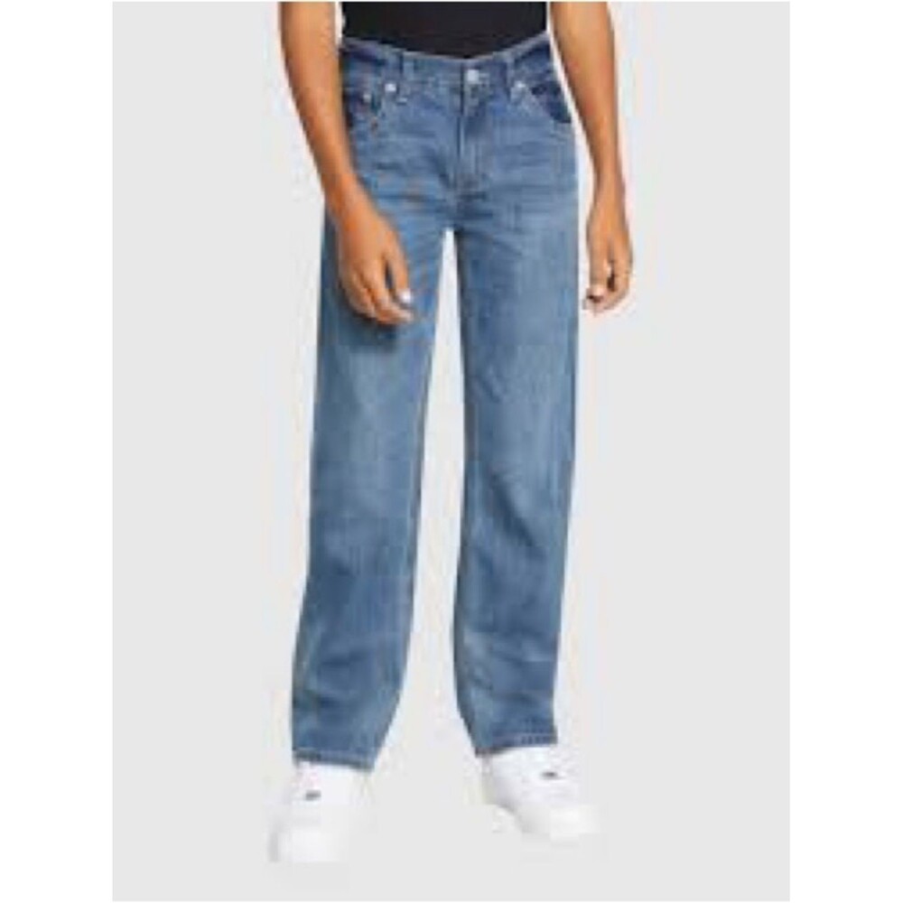 Levi's 505 Regular Light Blue Wash Straight-Leg Jeans
